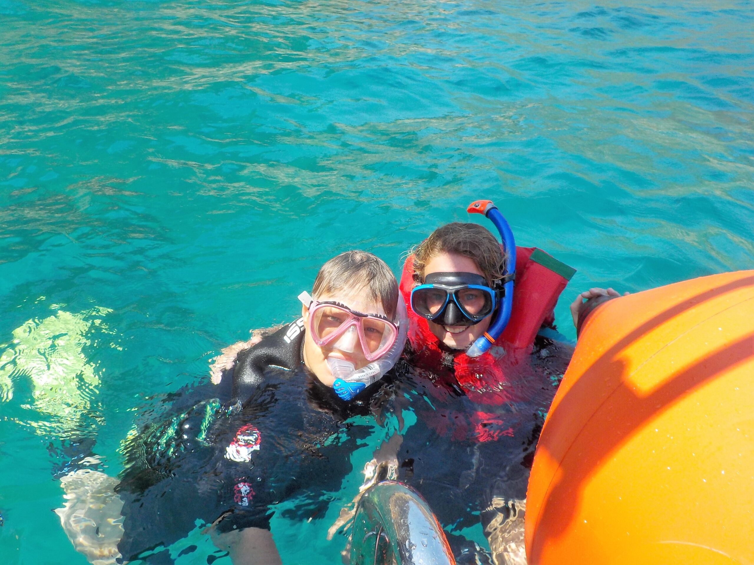 snorkeling Joke en mama